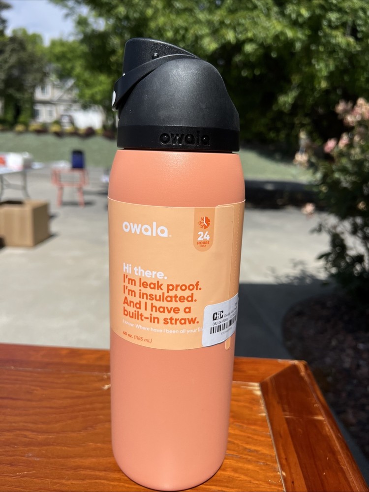 Owala 40oz FreeSip Stainless Steel Water Bottle – Tangy Tango Orange