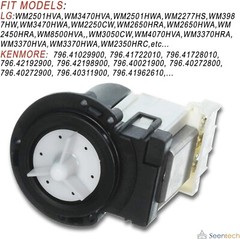 LG Washer Motor – Exact Fit for LG Kenmore Washers – Money-Back Guarantee