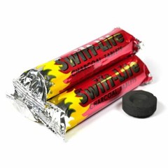 Swift Lite Large 33mm Charcoal Incense Resin 1 – 100 Bars (Choose Amount)