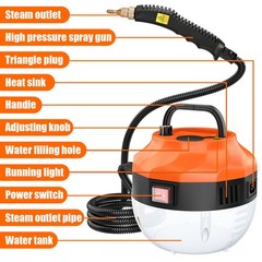 3800W Heavy-Duty High-Pressure Steam Cleaner Machine for Household&Car Cleaning