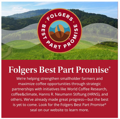Folgers Classic Roast Ground Coffee, Medium Roast, 40.3 oz Canister