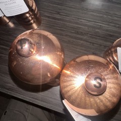 Williams Sonoma 7″ Copper Salt & Pepper Mills Set MSRP $129.95