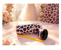 Owala 32oz FreeSip Stainless Steel Water Bottle – Jungle Stroll Pink -2026 Gift