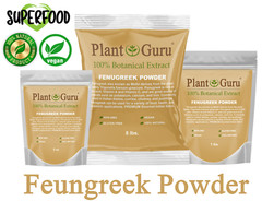 Fenugreek Seed Powder 8 oz. Non-GMO Ground Trigonella Foenum Graecum Methi