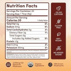 Original Organic Mushroom Coffee – Coffee for Better Energy – 30 Servings