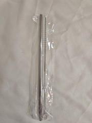 Stainless Steel Silver Bottle Brush with Cleaning Tool, Less Than 10 in