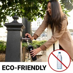 Aqua Armour Insulated Leak-proof Water Bottle W/ Straw & Twist Lids, 22 or 40oz