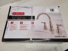 NEW Delta Windemere Wide Spread Faucet 35896LF-BN Brushed Nickel