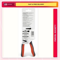 Pliers 9 Inches Polished 1.0 Count Plastic 8 Pro Series Diagonal Compound Action