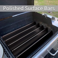 X Home 7534 21.5-Inch Heavier Flavorizer Bars for Weber Genesis Silver, 5-Pack