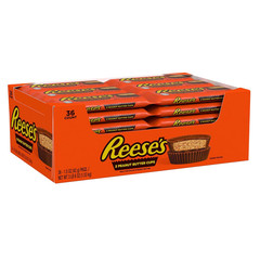 Milk Chocolate Peanut Butter Cups, Candy Packs, 1.5 Oz (36 Count)