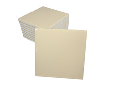 French Vanilla Yellow Ceramic Tile 4.25 in Shower Backsplash Classic Color 141
