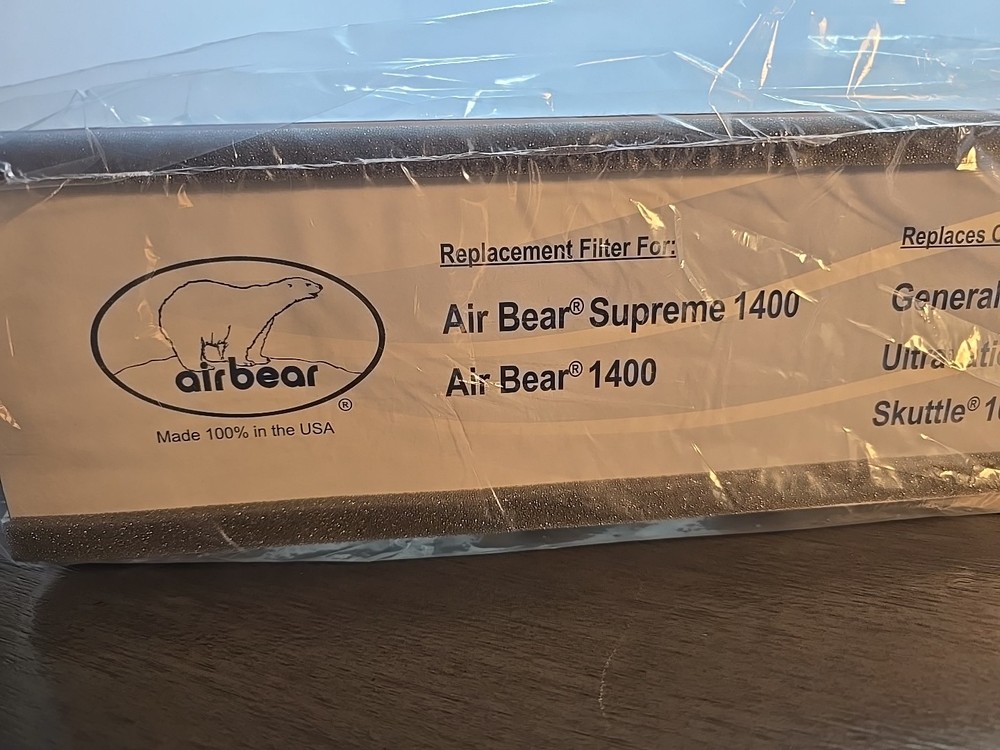 NEW – Trion Air Bear 255649-105 – Pleated Furnace Air Filter 16″x25″x5″ MERV 8