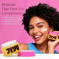 JIYU NAD+ Hydrating Face Moisturizer – Korean Anti-Aging Cream for Radiant, Firm