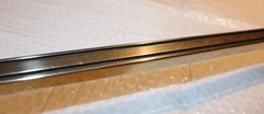 1920’s Antique Towel Bar Solid Nickel Silver / White Brass 3 lb 9 oz 27 5/8 Inch