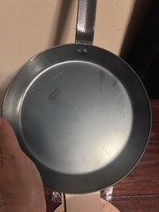 de Buyer Mineral B Classic Carbon Steel Cree Pan 8” It Has Some Rust Spots