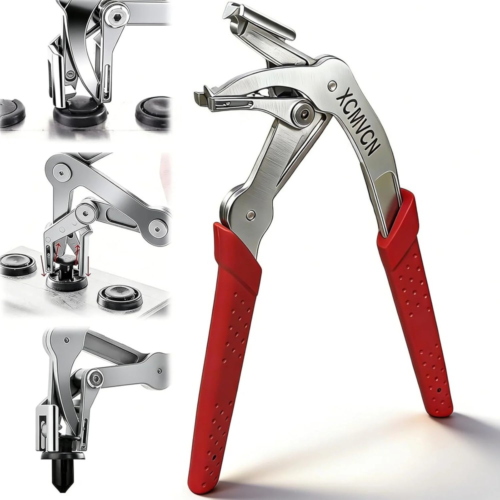 Car Clip Pliers, Spring-Loaded Panel Clip Removal Pliers Tool, Professional Auto