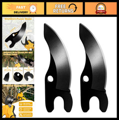 2PCS Pruning Shear Blades for 20V MAX Cordless Pruner Replacement Compatible DCP