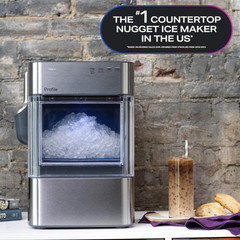 GE Profile Opal 2.0 Ultra Nugget Ice Maker with Scale Inhibiting Filter