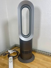 Dyson AM09 Hot+Cool Fan Heater – Black/Iron + Remote