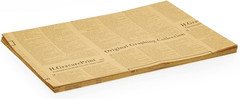 Brown Wrapping Paper Sheets Newspaper Print – 12 Pack, 27.75 X 19.75 in – Vintag
