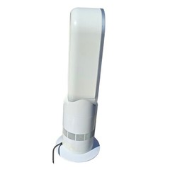 Dyson AM09 Hot + Cool Jet Focus Oscillating Fan Heater Works White Silver