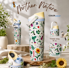 NWB Owala 30oz/900ml FreeSip Water Bottle Mother’s Day Garden Sway Gift NEW