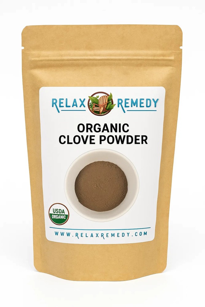 Organic Cloves Powder – 100% Pure, Non-GMO Syzygium Aromaticum, Aromatic Spices