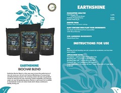 Earthshine Biochar Blend Soil Amendment 30 lbs by GreenGro Biologicals