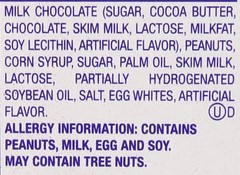 Single Bar Chocolate Candy, 48 bars of 1.86oz each.