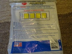 Lot of 6 Allergen Filtration Vacuum Bags Type S Hoover