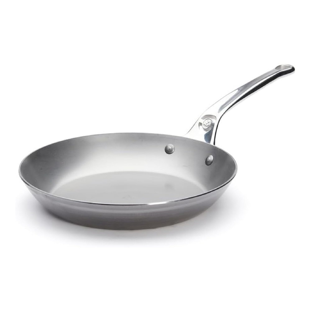 MINERAL B Pro Carbon Steel Fry Pan – 11” Diameter, 8.3” Cooking Surface – Ide…