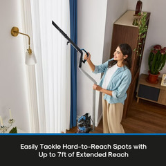 Mainstays Lightweight Bagless Upright Vacuum Cleaner with Brush and Crevice