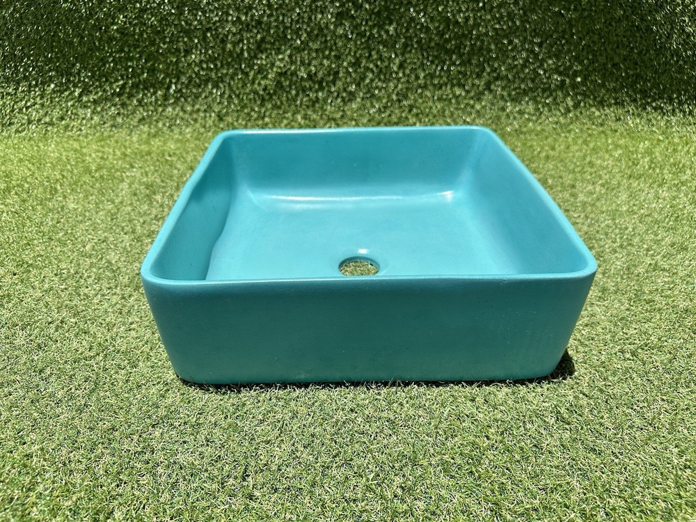 CONCRETE SINK HANDMADE VINTAGE VESSEL (34)