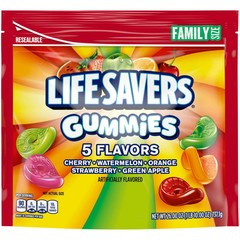 Life Savers Gummies 5 Flavors Gummy Candy, Family Size – 26 oz Bag