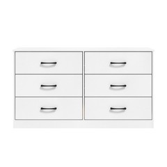 New Mainstays Ardent 6 Drawer Dresser, 53.75″ Wide, White