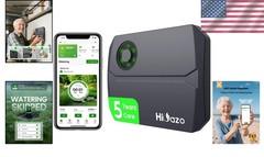 Smart Sprinkler Controller with 2.4GHz WiFi – Effortless App Control 4 Zones