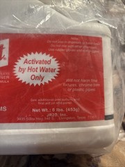 New Thrift FBA_T-600 Alkaline Based 6 lb. Granular Drain Cleaner, White…Sealed
