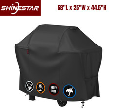 58″ Waterproof Grill Cover for Weber Genesis II 310 315 330 335 340, Lightweight