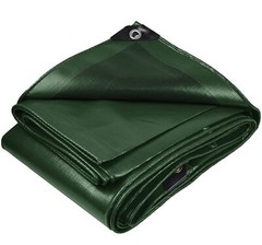 Heavy Duty Poly Tarp 5/10/12/16/20 Mil Waterproof Tarpaulin Cover w/ Grommets