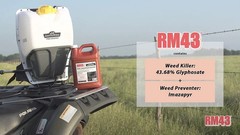 RM43 Total Veg Control Glyph Imazapyr Root Weed Preventer and Grass killer 1 GAL