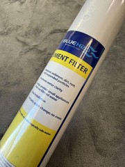 PureBlue H2O Stage 1 Sediment Filter Replacement Under Sink Aqua Optima Evolve