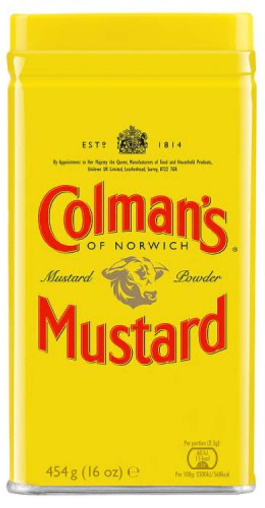 Colmans Dry Mustard Powder 16 Ounce 1 Pound Pack of 1