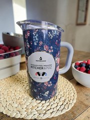 NEW Refreshed Pitcher Stainless Steel Insulated 67 Onz. With Sealed Lid NWT RARE