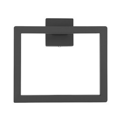 8.99 Lbs Modern Bathroom Wall Mount Towel Bar Set Stainless Steel Black US