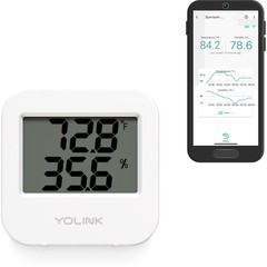 LoRa Smart Temperature & Humidity Sensor – Battery-Powered with App Notification