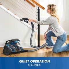 Vacmaster CC0501 Ultra Silent Bagless Canister Vacuum Powerful Cleaner