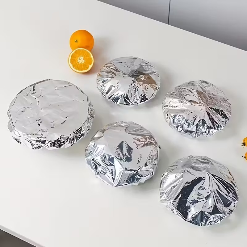 Reusable Food-grade Aluminum Foil Film for Oven, Insulation, Takeaway & Picnic