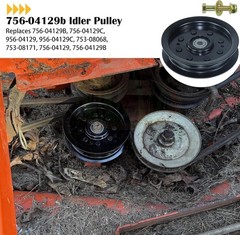 Idler Pulley Kit – Replaces Multiple Models, Fits Cub Cadet RZT50