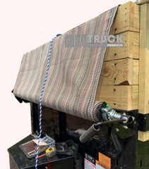 Dump Truck Trailer Hand Crank Manual Pull Tarp Roller Kit 5′ to 8′ wide